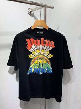 Classic Palm Angels Crew-Neck Short Sleeve